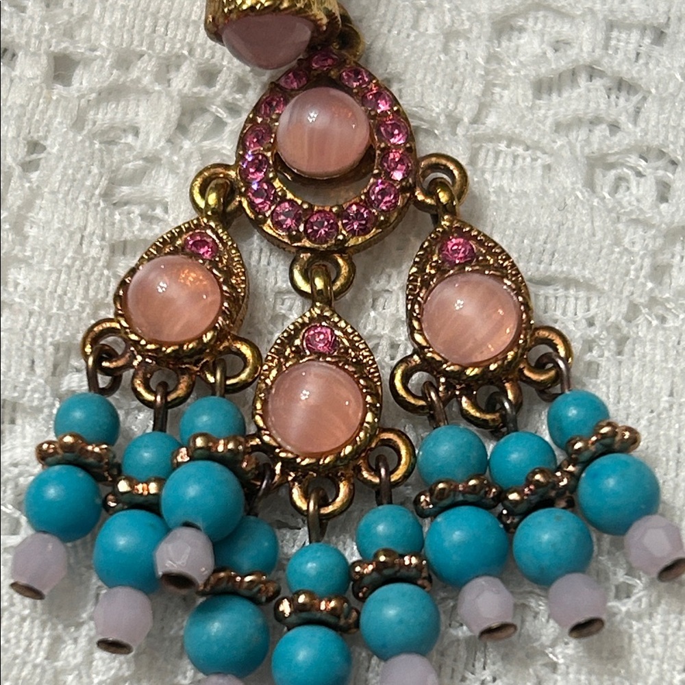 Joan River collection chandelier earrings